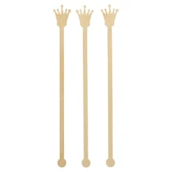PAPSTAR Getränke-Quirle, Bambus "pure" 20 cm "Crown"