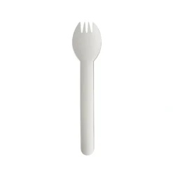 PAPSTAR Göffel, Papier "pure" 16 cm weiß
