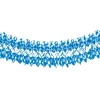 PAPSTAR Großraumgirlande, Papier Ø 25 cm, 10 m "Bayrisch Blau" schwer entflammbar