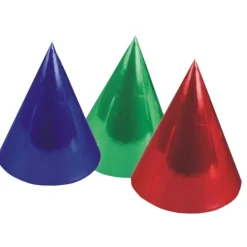 PAPSTAR Hütchen farbig sortiert "Metallic"