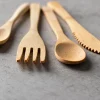PAPSTAR Kaffeelöffel, Bambus "pure" 13,5 cm