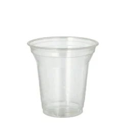 PAPSTAR Kaltgetränkebecher, PLA "pure" 0,2 l Ø 9,5 cm, 9,59 cm glasklar