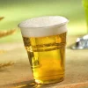 PAPSTAR Kaltgetränkebecher, PLA "pure" 0,3 l Ø 9,5 cm, 11 cm glasklar mit Schaumrand, 16 x 70 Stück