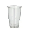 PAPSTAR Kaltgetränkebecher, PLA "pure" 0,25 l Ø 7,8 cm, 11 cm glasklar mit Schaumrand, 30 x 70 Stück