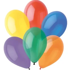 PAPSTAR Luftballons Ø 29 cm farbig sortiert "Crystal"