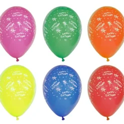 PAPSTAR Luftballons Ø 29 cm farbig sortiert "Happy Birthday"