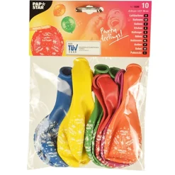 PAPSTAR Luftballons Ø 29 cm farbig sortiert "Happy Birthday"