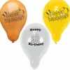 PAPSTAR Luftballons Ø 22 cm farbig sortiert "Happy Birthday"