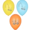 PAPSTAR Luftballons Ø 29 cm farbig sortiert "Construction Vehicles"