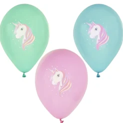 PAPSTAR Luftballons Ø 29 cm farbig sortiert "Unicorn"