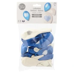 PAPSTAR Luftballons Ø 25 cm farbig sortiert "Bayrisch Blau"