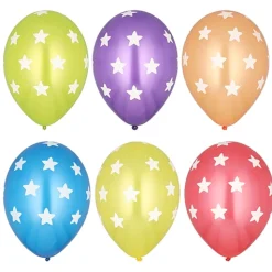 PAPSTAR Luftballons Ø 29 cm farbig sortiert "Stars"