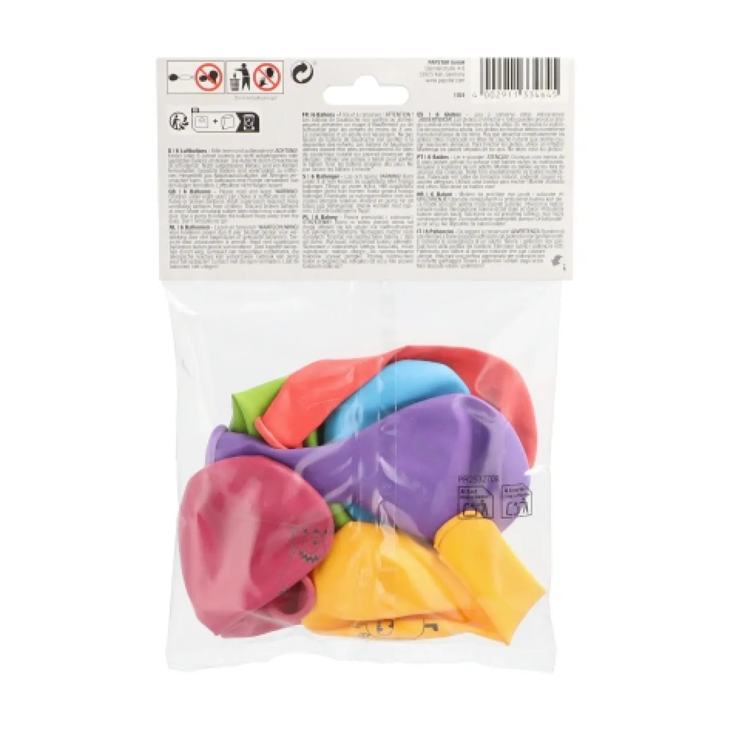 PAPSTAR Luftballons Ø 29 cm farbig sortiert "Monsters", 12 x 6 Stück