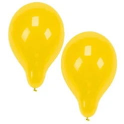 PAPSTAR Luftballons Ø 25 cm gelb, 12 x 10 Stück