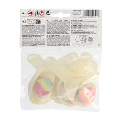 PAPSTAR Luftballons Ø 29 cm mit buntem Konfetti, 12 x 6 Stück