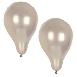 PAPSTAR Luftballons Ø 25 cm silber