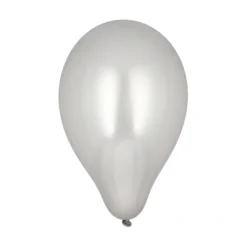 PAPSTAR Luftballons Ø 25 cm silber, 5 x 100 Stück