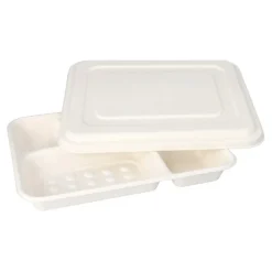 PAPSTAR Menü-Trays, Zuckerrohr 