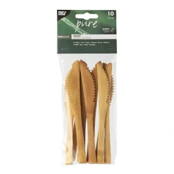 PAPSTAR Messer, Bambus "pure" 16 cm