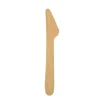 PAPSTAR Messer, Holz "pure" 16,5 cm, 500 Stück