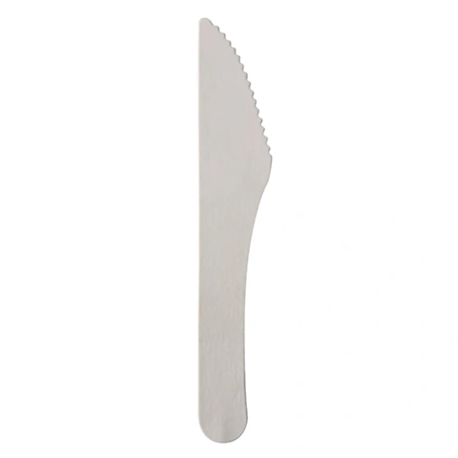 PAPSTAR Messer, Papier "pure" 15,8 cm weiß, 20 x 20 Stück