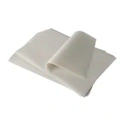 PAPSTAR Metzgerwachspapier, 1/8 Bogen "pure" eckig 37,5 cm x 25 cm weiß mit Palmwachsbeschichtung à 12,5 kg, fettdicht