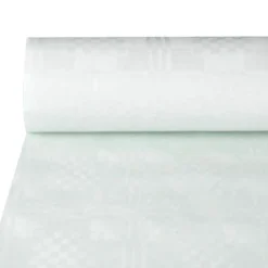 PAPSTAR Papiertischtuch mit Damastprägung 50 m x 1,2 m weiß, 1 Rolle