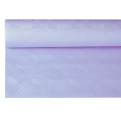 PAPSTAR Papiertischtuch mit Damastprägung 8 m x 1,2 m flieder