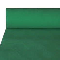 PAPSTAR Papiertischtuch mit Damastprägung 50 m x 1 m dunkelgrün