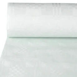 PAPSTAR Papiertischtuch mit Damastprägung 100 m x 1 m weiß