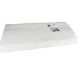 PAPSTAR Papiertischtuch mit Damastprägung eckig 70 cm x 60 cm weiß