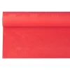 PAPSTAR Papiertischtuch mit Damastprägung 6 m x 1,2 m rot