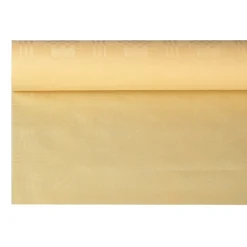 PAPSTAR Papiertischtuch mit Damastprägung 6 m x 1,2 m creme