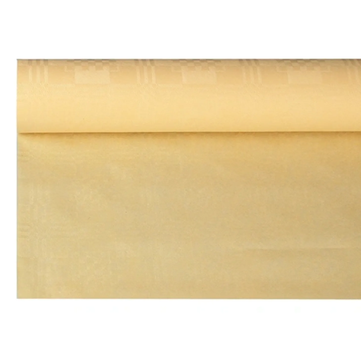 PAPSTAR Papiertischtuch mit Damastprägung 6 m x 1,2 m creme