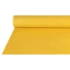 PAPSTAR Papiertischtuch mit Damastprägung 50 m x 1 m gelb
