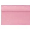 PAPSTAR Papiertischtuch mit Damastprägung 6 m x 1,2 m hellrosa