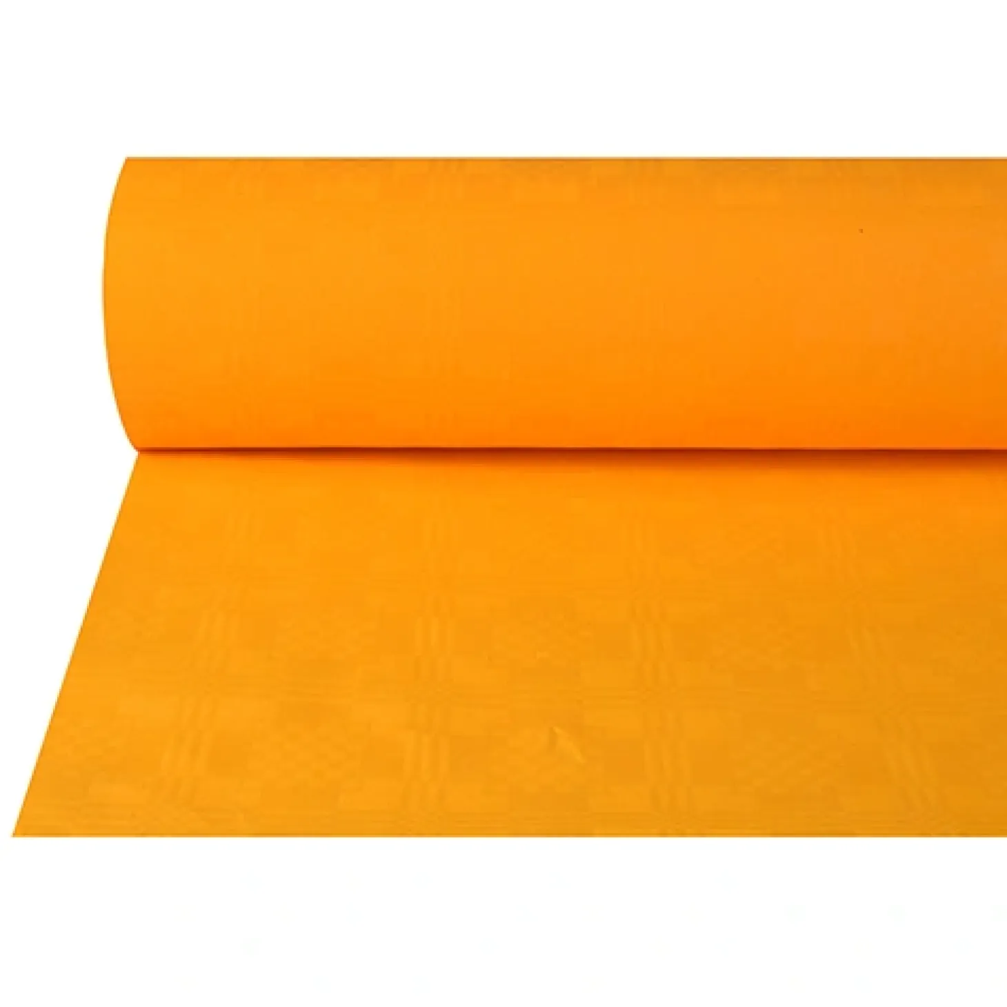PAPSTAR Papiertischtuch mit Damastprägung 50 m x 1 m orange