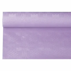 PAPSTAR Papiertischtuch mit Damastprägung 6 m x 1,2 m lila