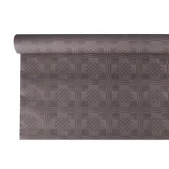 PAPSTAR Papiertischtuch mit Damastprägung 6 m x 1,2 m grau
