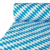 PAPSTAR Papiertischtuch mit Damastprägung 50 m x 1 m "Bayrisch Blau", 1 Rolle