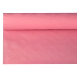 PAPSTAR Papiertischtuch mit Damastprägung 8 m x 1,2 m rosa