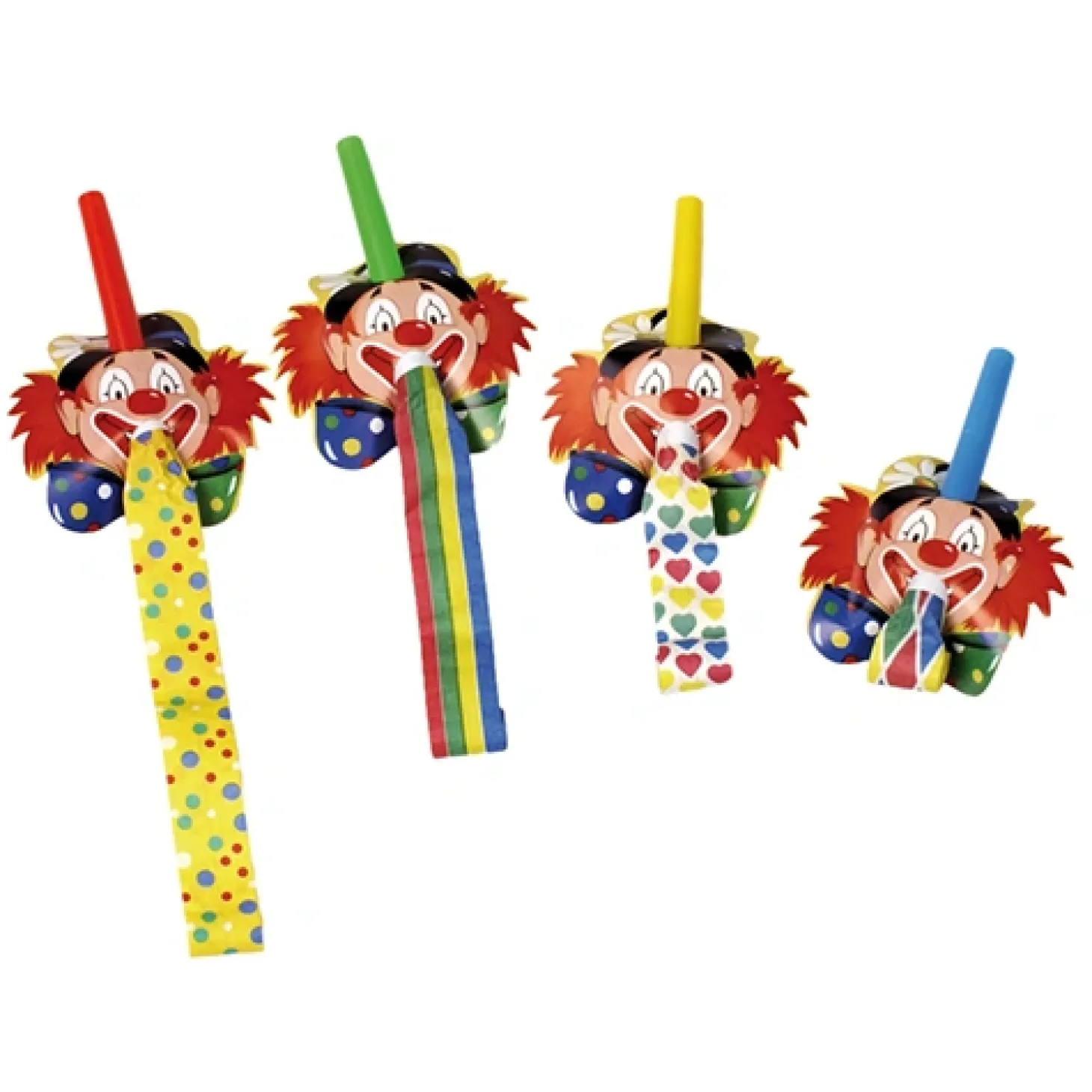 PAPSTAR Partyrüssel "Clowngesicht"