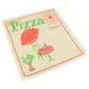 PAPSTAR Pizzataschen, Pergamin 30 cm x 30 cm "Cafeteria" fettdicht