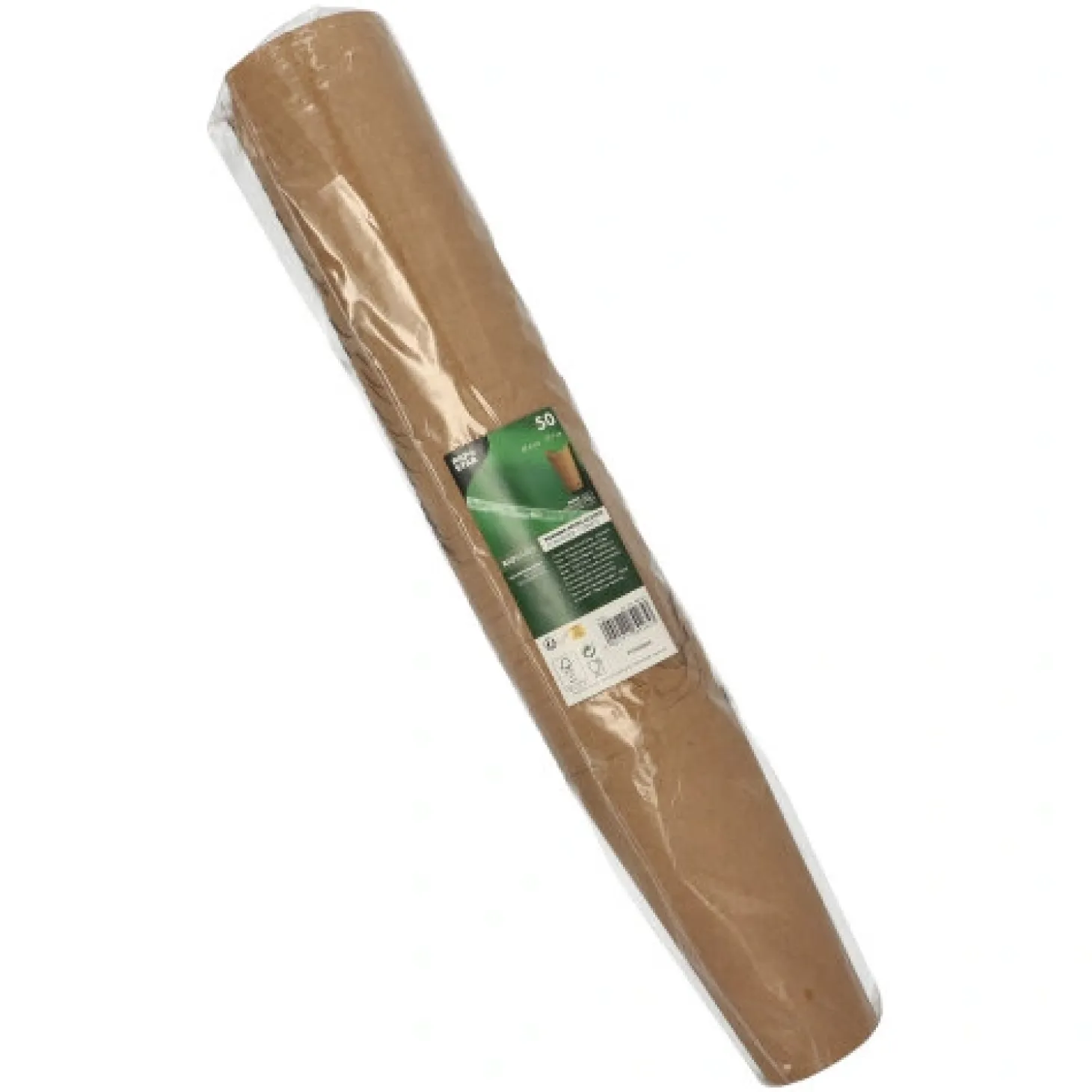 PAPSTAR Pommes-Frites-Schütte, Pappe rund Ø 6 cm, 17,7 cm braun groß