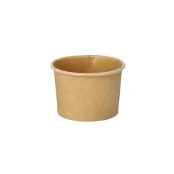 PAPSTAR Portionsbecher, Pappe 45 ml Ø 6 cm, 4,1 cm braun
