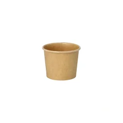 PAPSTAR Portionsbecher, Pappe 60 ml Ø 6 cm, 4,9 cm braun