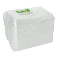 PAPSTAR Pro Pac Deckel für Menüschalen PP 2 cm x 23,4 cm x 18,7 cm transparent
