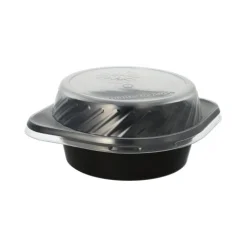 PAPSTAR Pro Pac Mehrweg-Deckel für Suppenschalen PP Ø 16,2 cm, 4 cm transparent