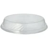PAPSTAR Pro Pac Mehrweg-Deckel für Menü-Teller PP Ø 22,7 cm, 4,1 cm transparent