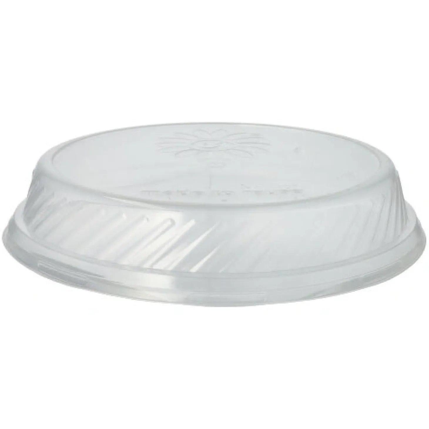PAPSTAR Pro Pac Mehrweg-Deckel für Menü-Teller PP Ø 22,7 cm, 4,1 cm transparent